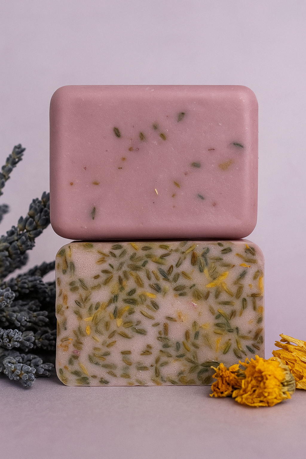 Lavender + Calendula Natural Soap